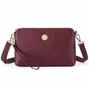 Leather Crossbody Bag Small Cross Body Wristlet Wallet Clutch Handbag >:)